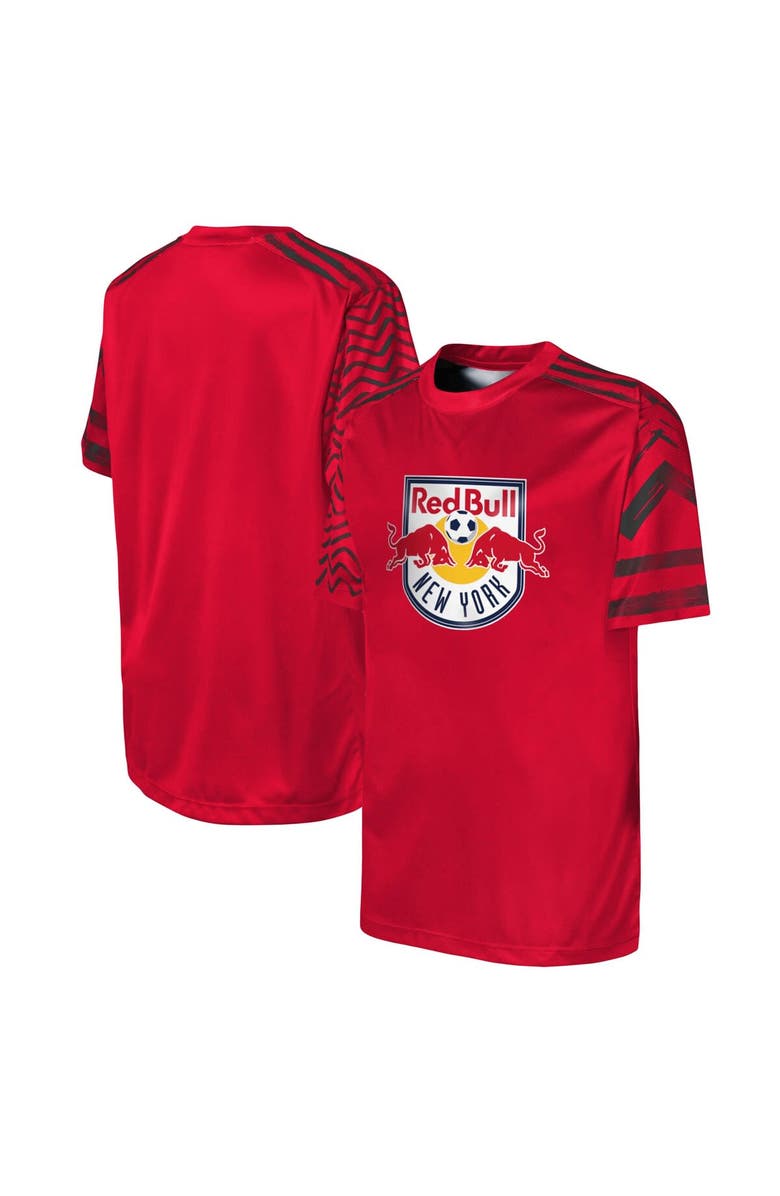 Outerstuff Youth Red New York Red Bulls Winning Tackle T-Shirt, Alternate, color, 