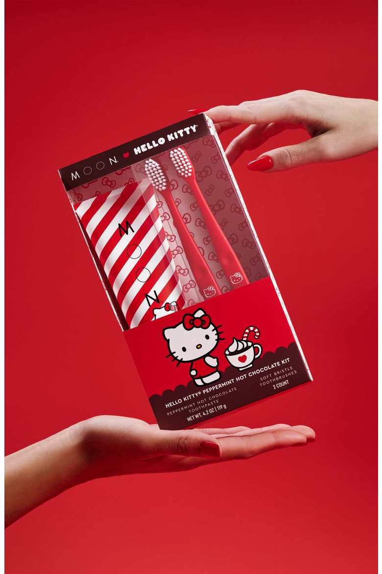 x Hello Kitty® Peppermint Hot Chocolate Tooth Brush Kit (Limited Edition), Alternate, color, NO COLOR