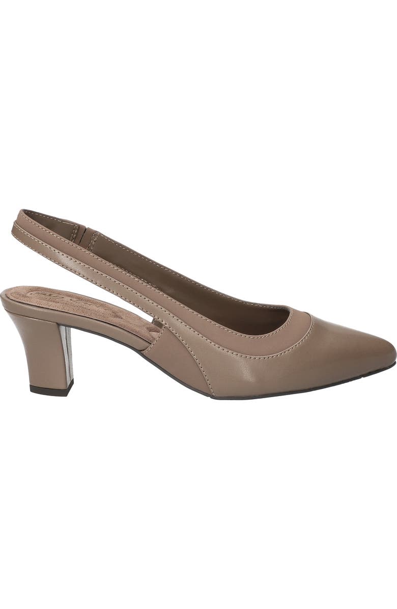 EASY STREET Dessa Slingback Pointed Toe Pump, Alternate, color, Taupe