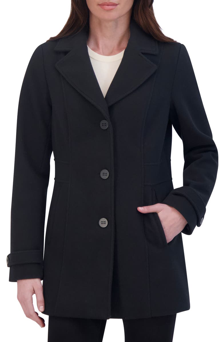 Laundry by Shelli Segal Water Resistant Peacoat, Main, color, 