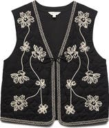 PER UNA BY M&S Embroidered Cotton Vest