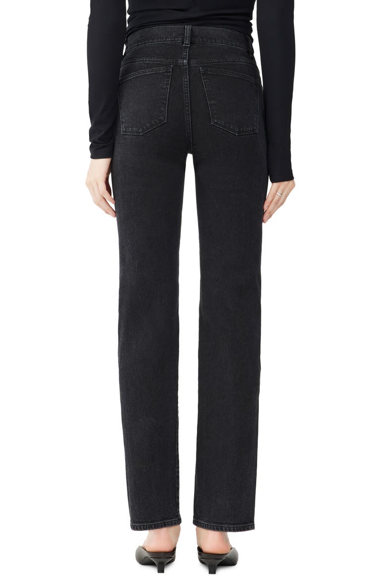 Patti Straight Cut High Rise Jeans, Alternate, color, NIGHTSHADE