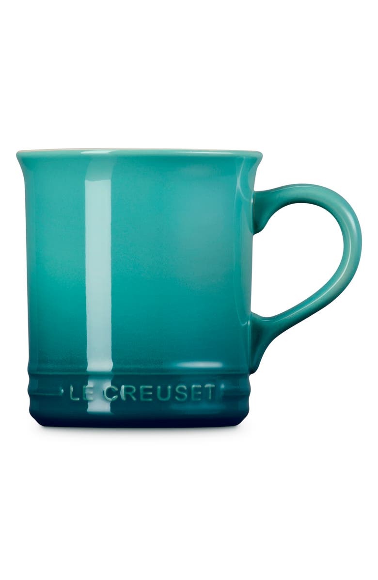 Le Creuset 14-Ounce Stoneware Mug, Alternate, color, Riviera