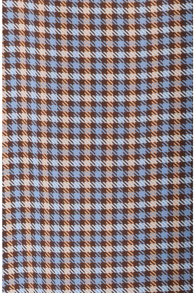 The Sonnet Silk Blouse, Alternate, color, CHESTNUT MULTI PLAID