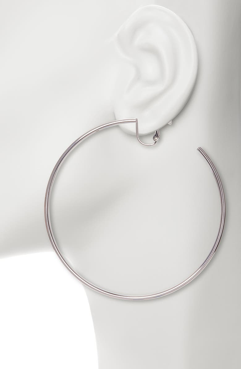 Vince Camuto Clip Hoop Earrings, Alternate, color,