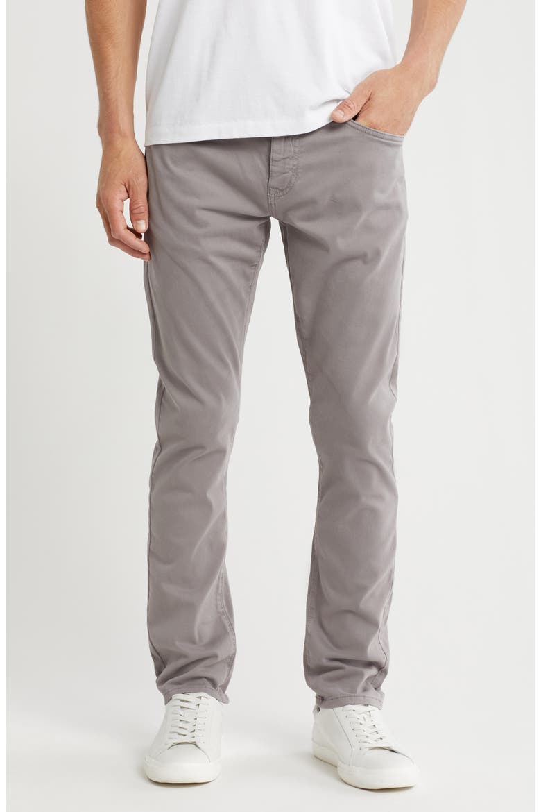 Jake Slim Fit Twill Pants, Main, color, SHARK TWILL