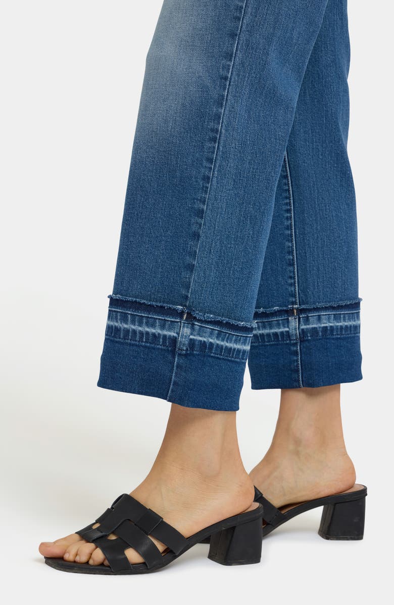 NYDJ Bailey High Waist Ankle Relaxed Straight Leg Jeans, Alternate, color, Sun Soak