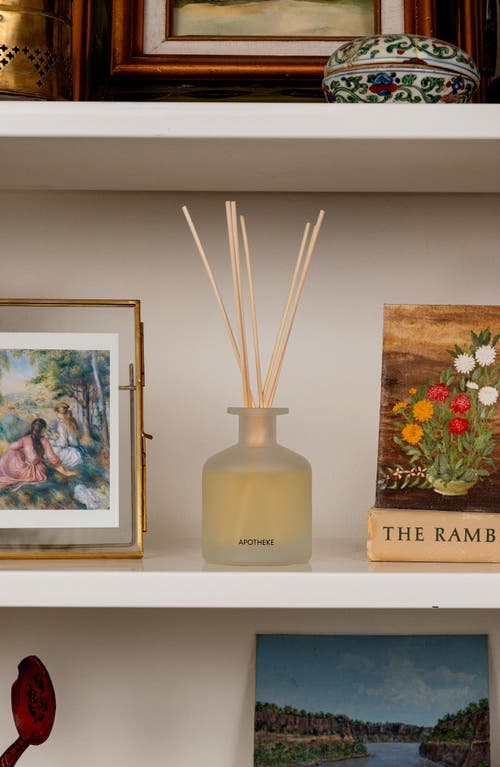 Apotheke Grapefruit Blossom Reed Diffuser In Transparent