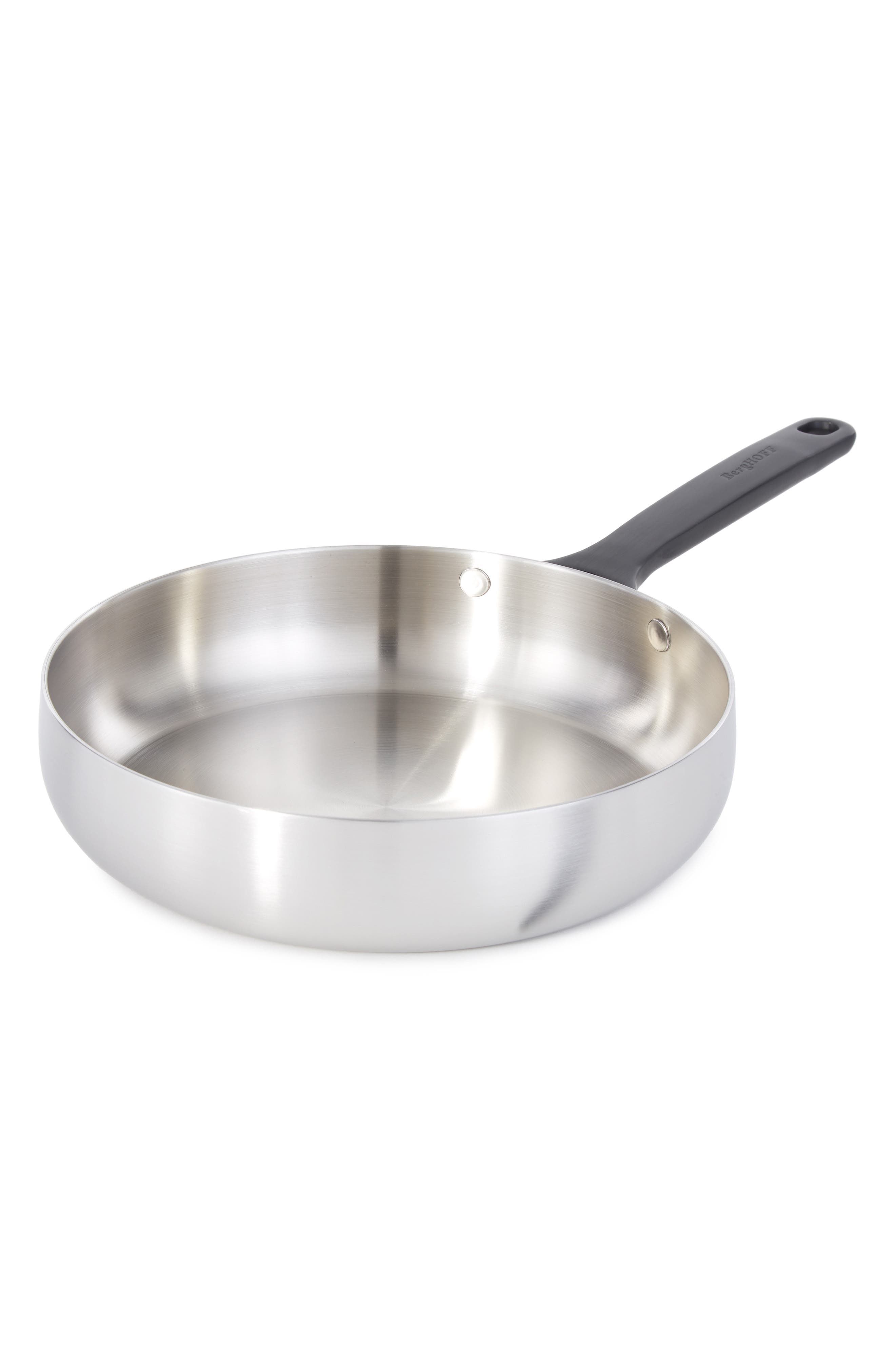 Belly Tri-Ply Stainless Steel Skillet