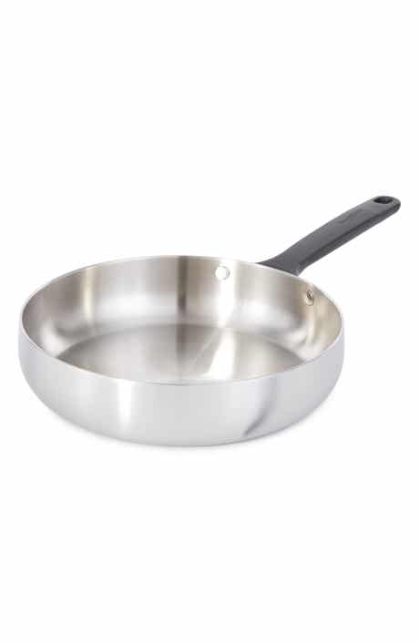 Belly Tri-Ply Stainless Steel Skillet