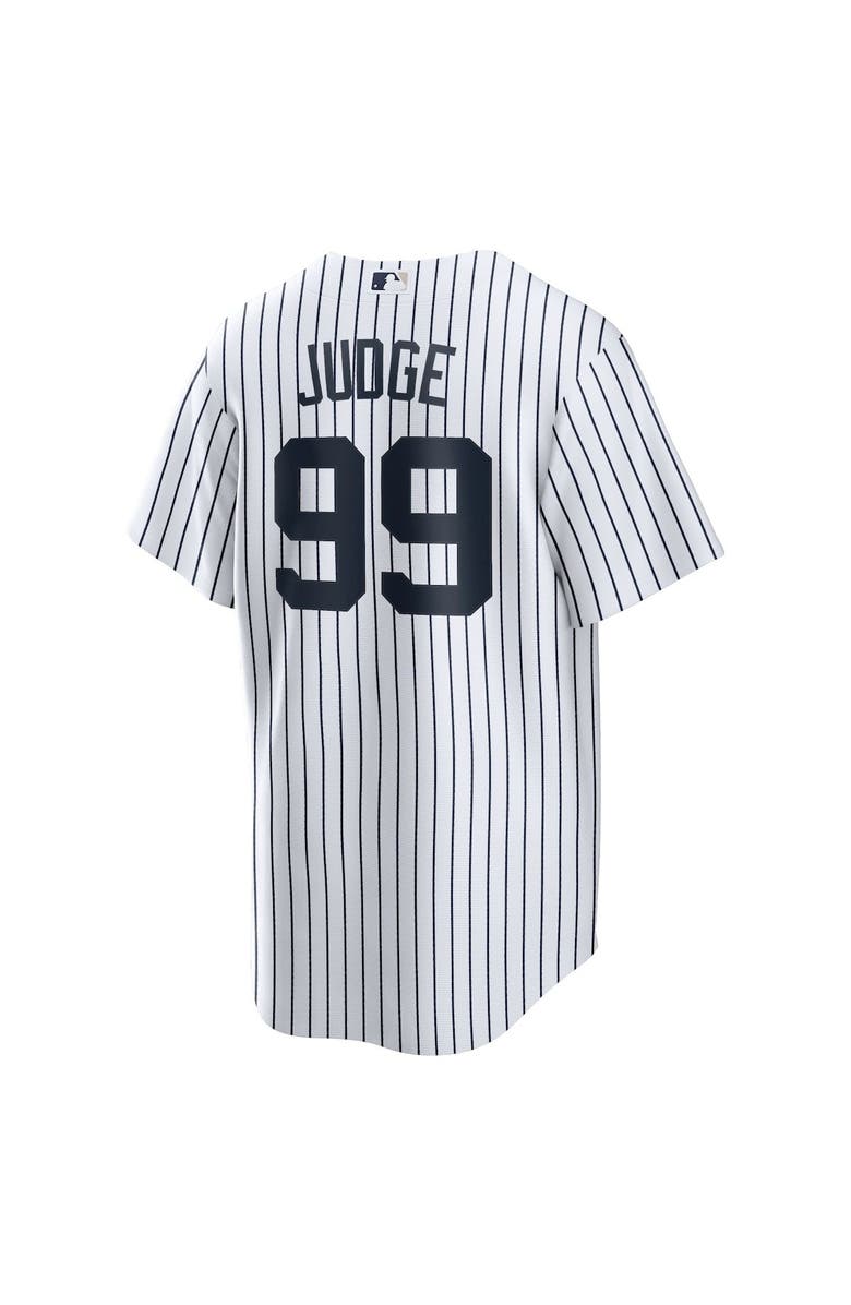 Nike Men's Nike Aaron Judge White New York Yankees Home Replica Player Name Jersey, Alternate, color, 
