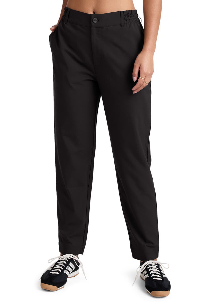 Status Tapered Pants, Main, color, BLACK