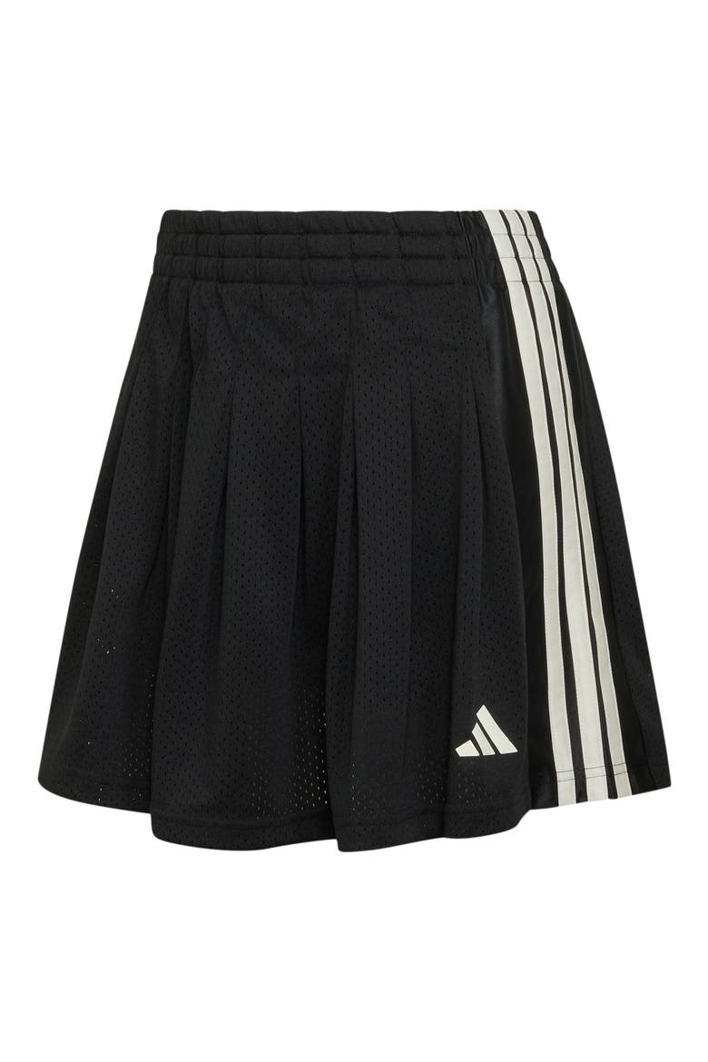 Performance 2-in-1 Pleated Skort, Main, color, BLACK