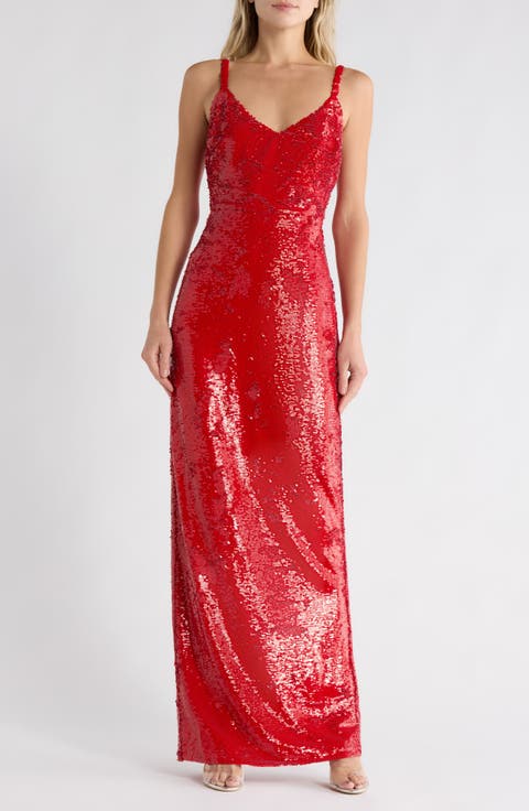 Karma Sequin Column Dress