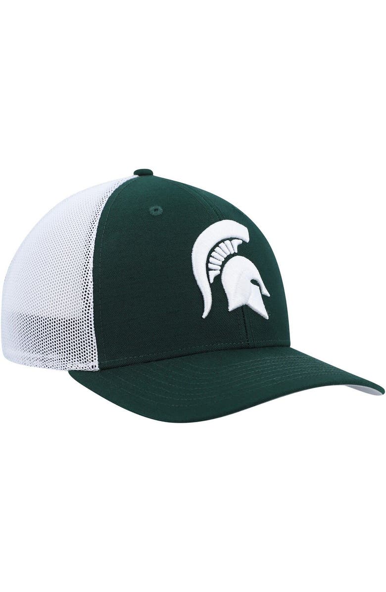 '47 Men's '47 Green/White Michigan State Spartans Basic Two-Tone Trophy Flex Hat, Alternate, color, 