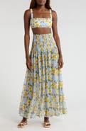 Hutch Smocked Cover-Up Maxi Skirt