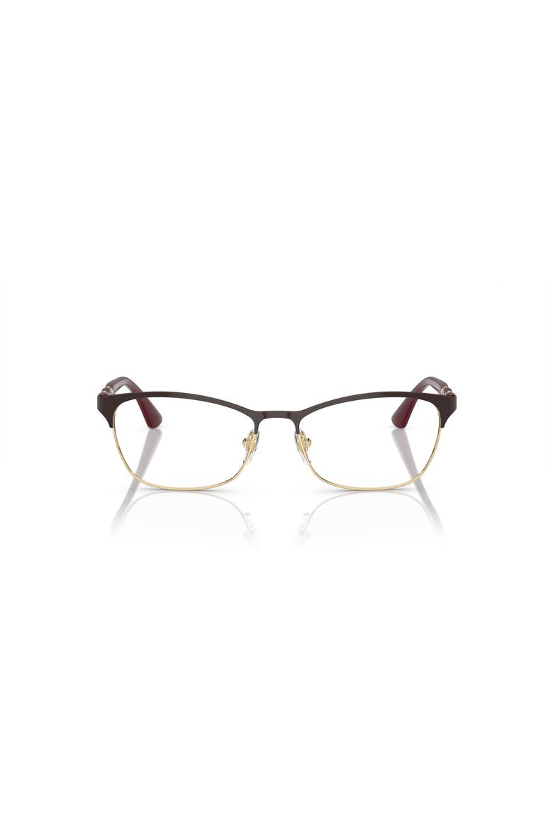 52mm Cat Eye optical glasses, Alternate, color, Red