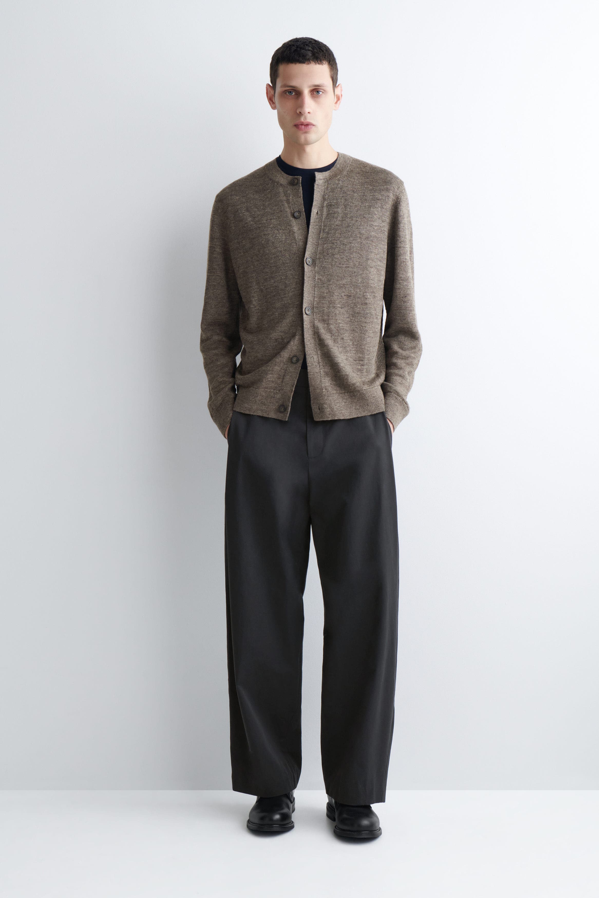 Knitted Linen Cardigan - image 2