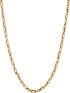 Adina Reyter Italian Chain Link Necklace, 4mm