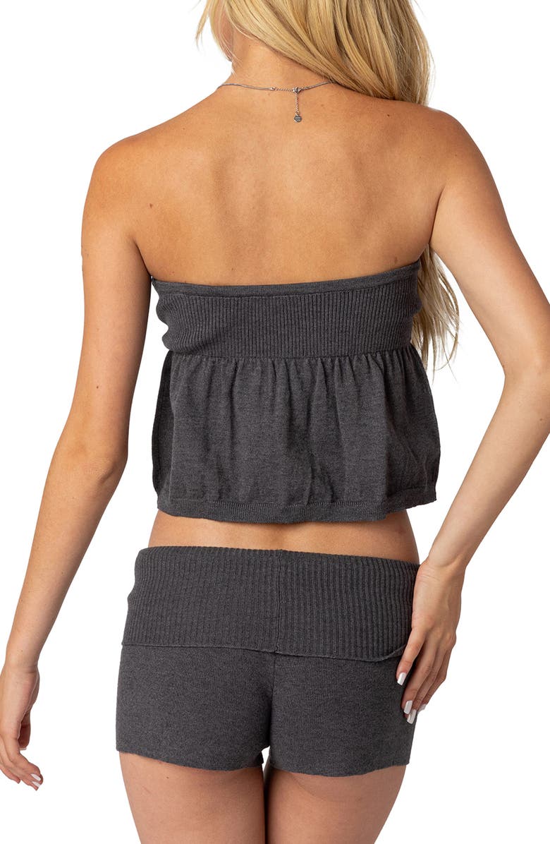 EDIKTED Cecelia Rib Tube Top, Alternate, color, 