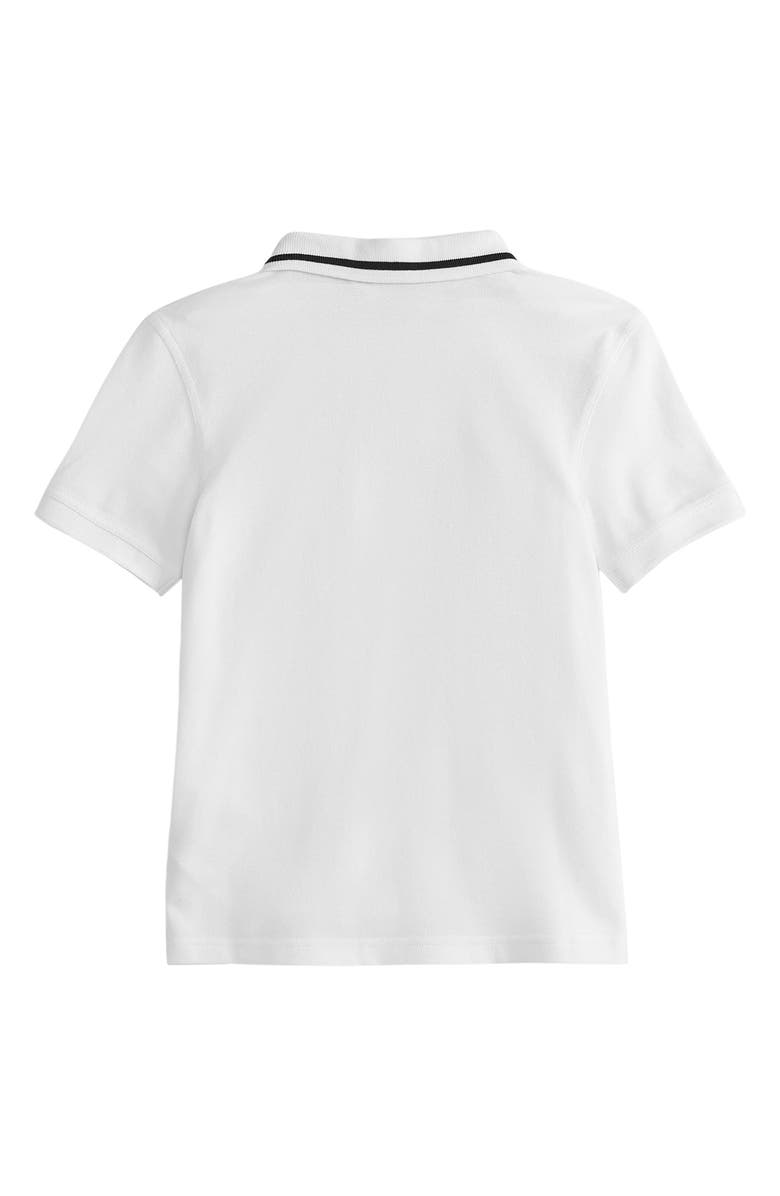 Barbour Kids' Oakside Tipped Cotton Piqué Polo, Alternate, color, 
