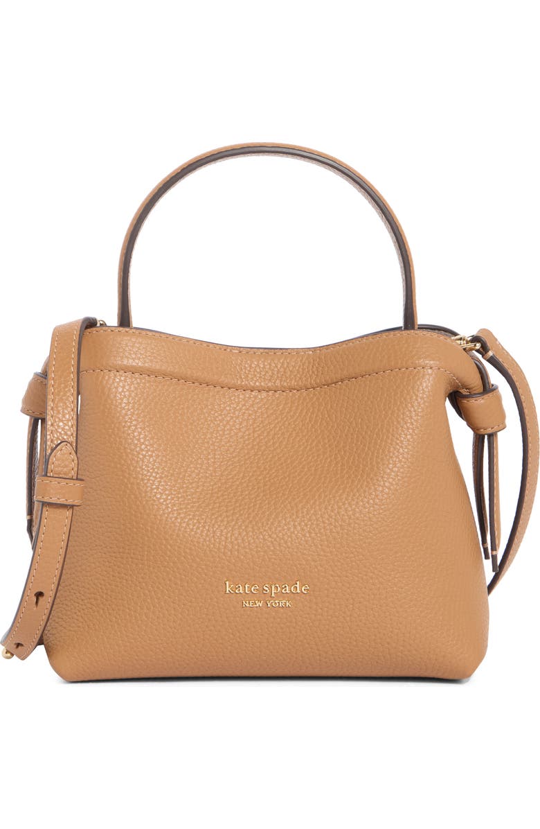Kate Spade New York knott mini crossbody tote bag, Main, color, Bungalow