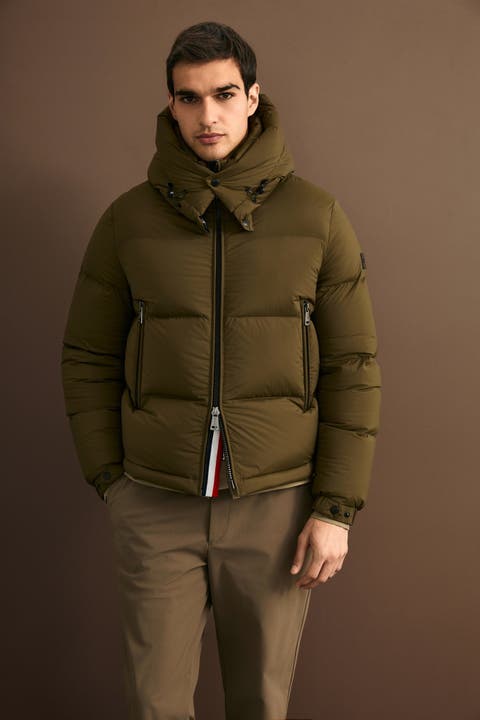 Lufian Vorn Men's Goose Down Puffer Jacket With Removable Hood