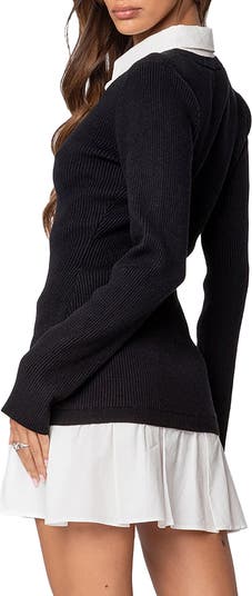 Long Sleeve Minidress