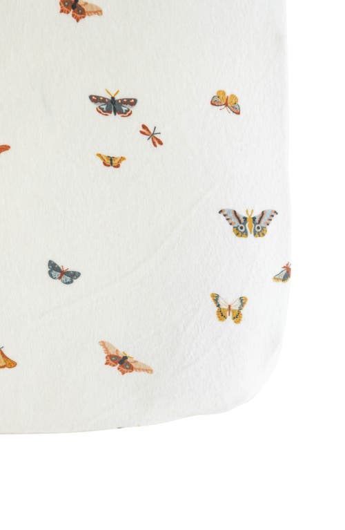 Saranoni Minky Fitted Crib Sheet In Neutral