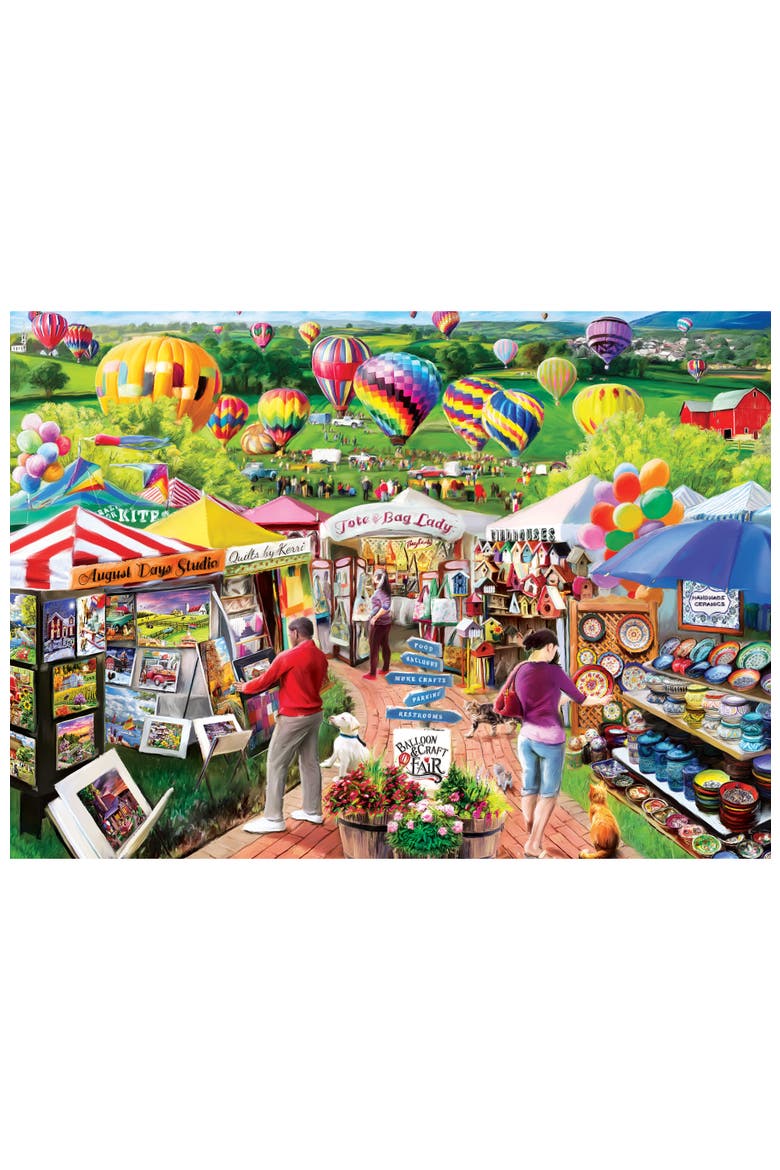 Balloon & Craft Fair 1000 Piece Puzzle, Alternate, color, Multicolor