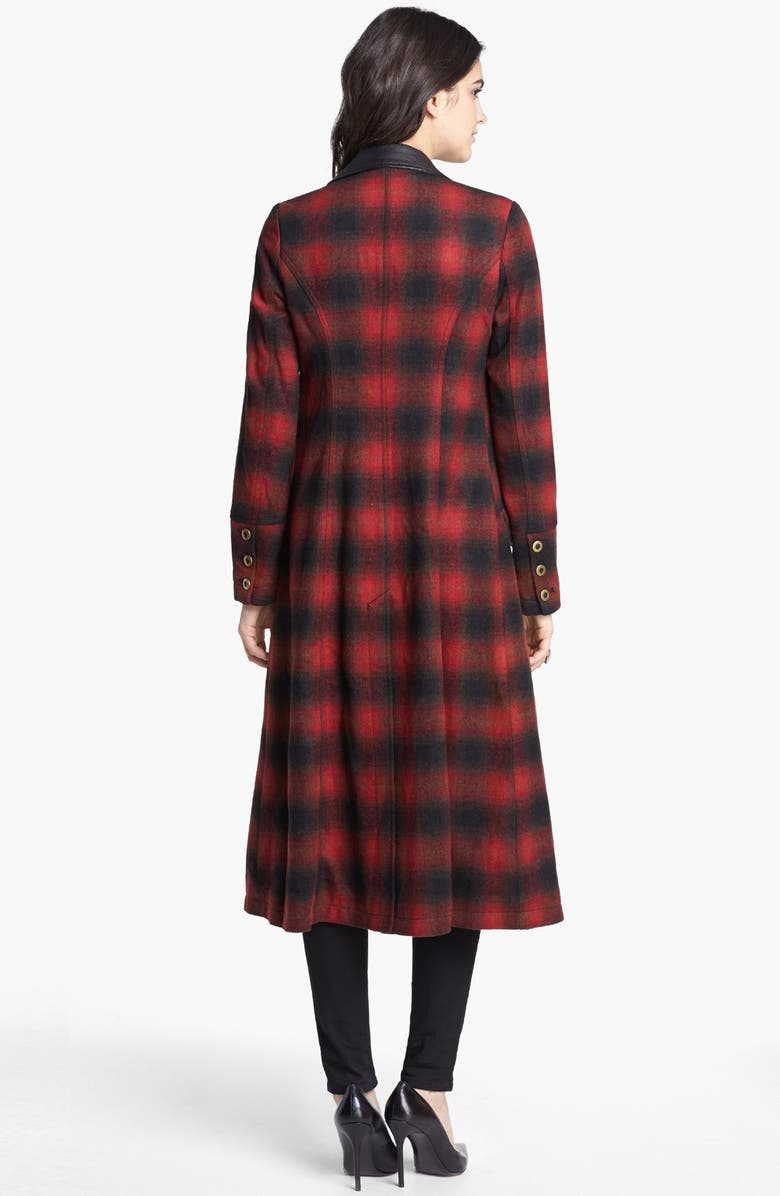 Free People Sargent Plaid Coat, Alternate, color, 