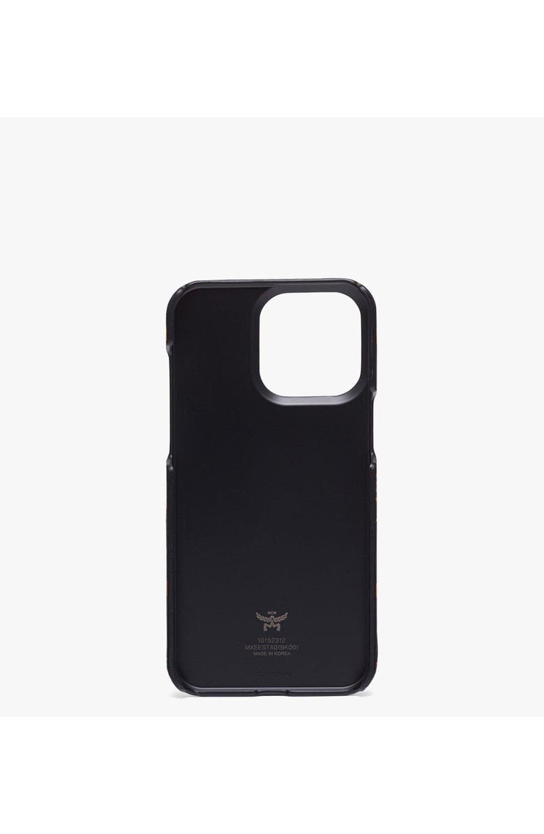 MCM AREN iPhone 15 Pro Max Case in Maxi Visetos, Alternate, color,