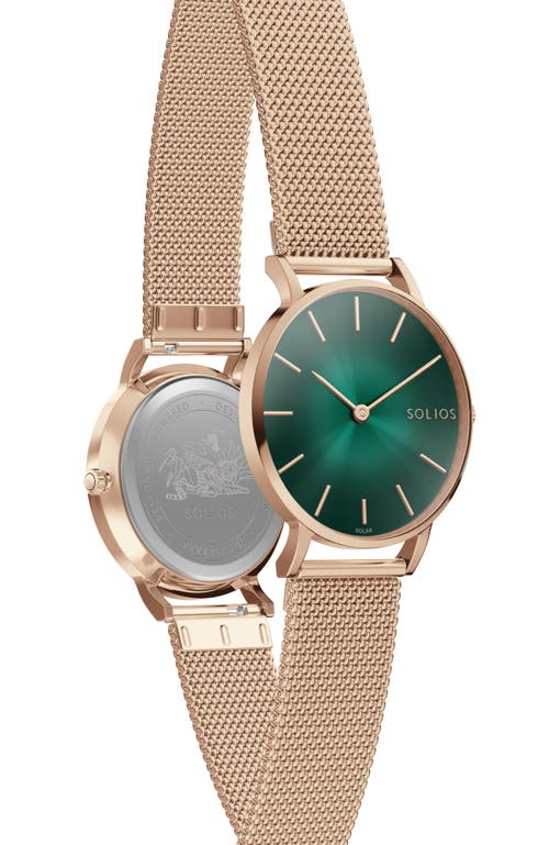 Solios Watches The Rainforest Classic | Green Dial