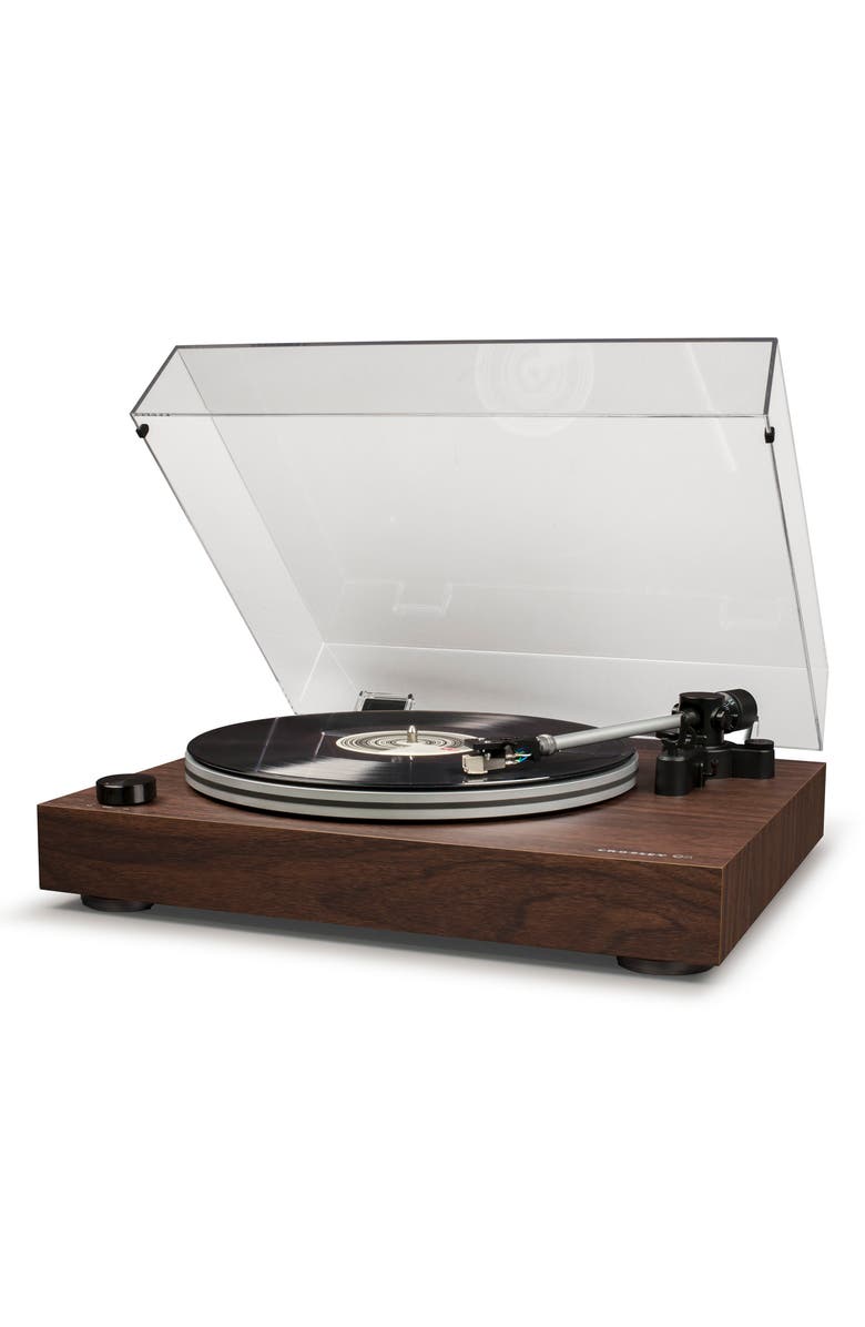 Crosley Radio C8 Turntable, Alternate, color, Brown