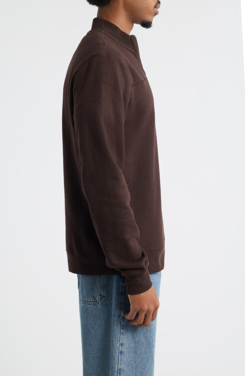 Threads 4 Thought Christian Comfort Quarter Zip, Alternate, color, Espresso