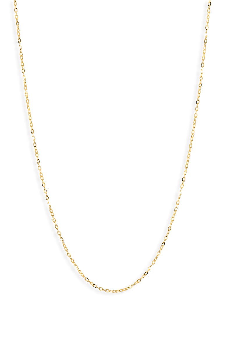 14K Gold Chain Necklace (Nordstrom Exclusive), Main, color, 14K YELLOW GOLD