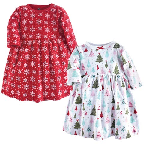 Twin Pack Long-Sleeve Dress Bundle (Baby)