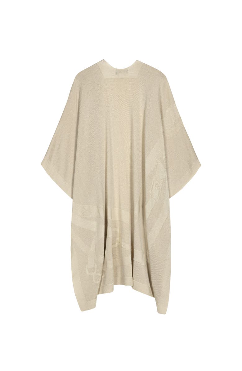 Lauren Ralph Lauren Matte Shine Belting Ruana, Alternate, color, Birch Tan