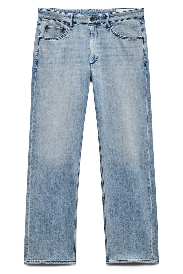 Fit 4 Authentic Stretch Straight Leg Jeans, Alternate, color, FLETCHER