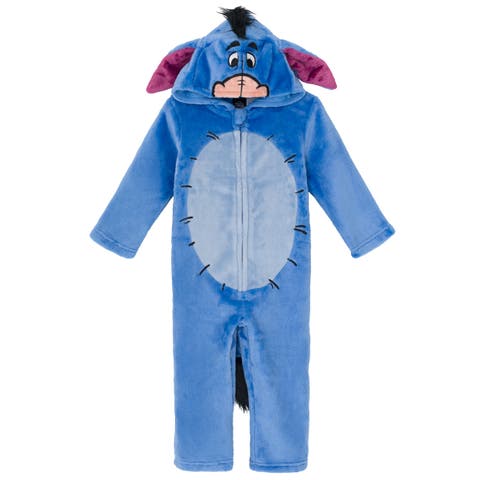 Winnie the Pooh Cosplay Hooded One Piece Pajamas