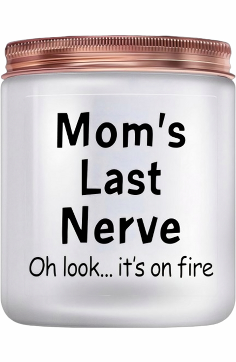 Mom's Last Nerve Mother's Day Candle