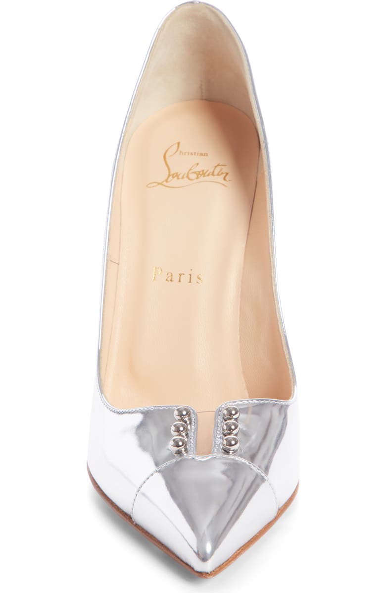 Christian Louboutin Predu Studded Cap Toe Pump, Alternate, color,