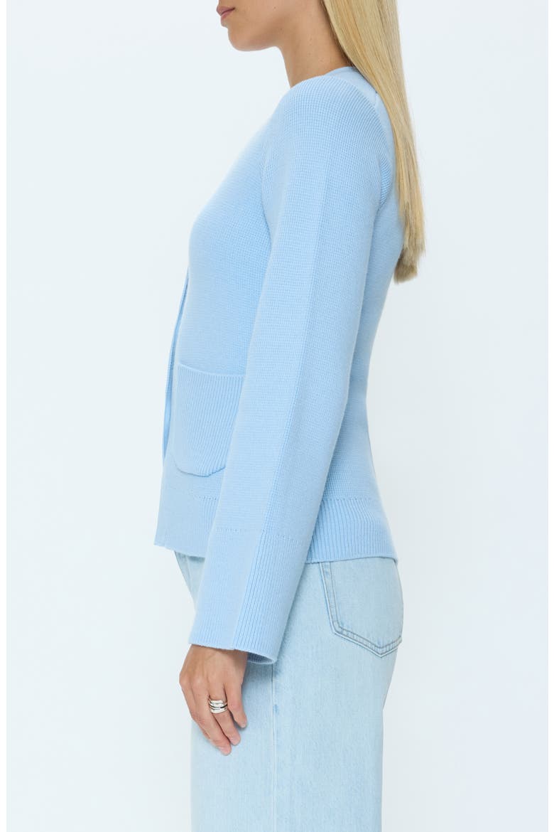 Aeron V-Neck Cardigan, Alternate, color, WINDSURFER