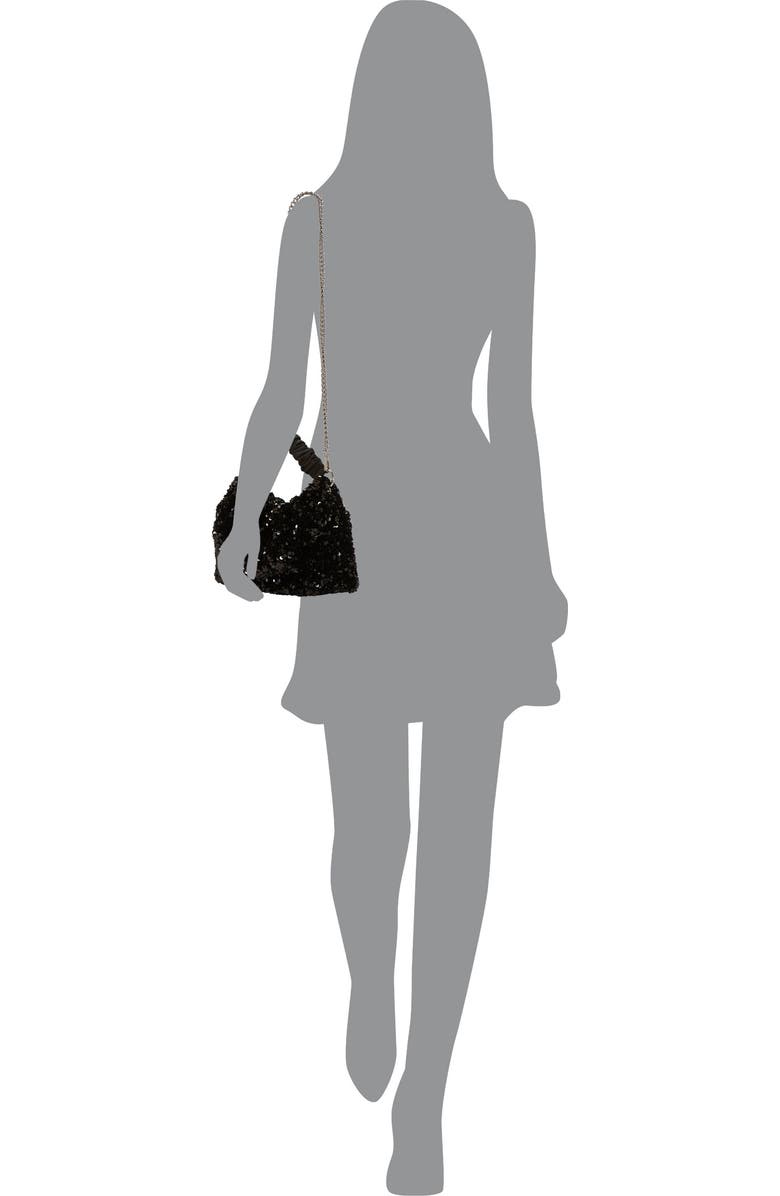 Vince Camuto Bifli Sequin Top Handle Bag, Alternate, color,