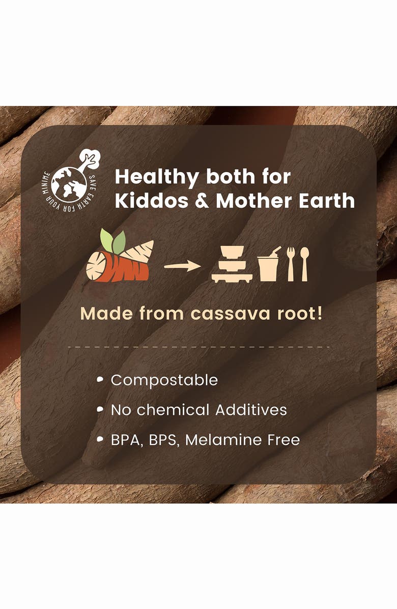 Miniware First Bites Deluxe Baby Feeding Set, Alternate, color,