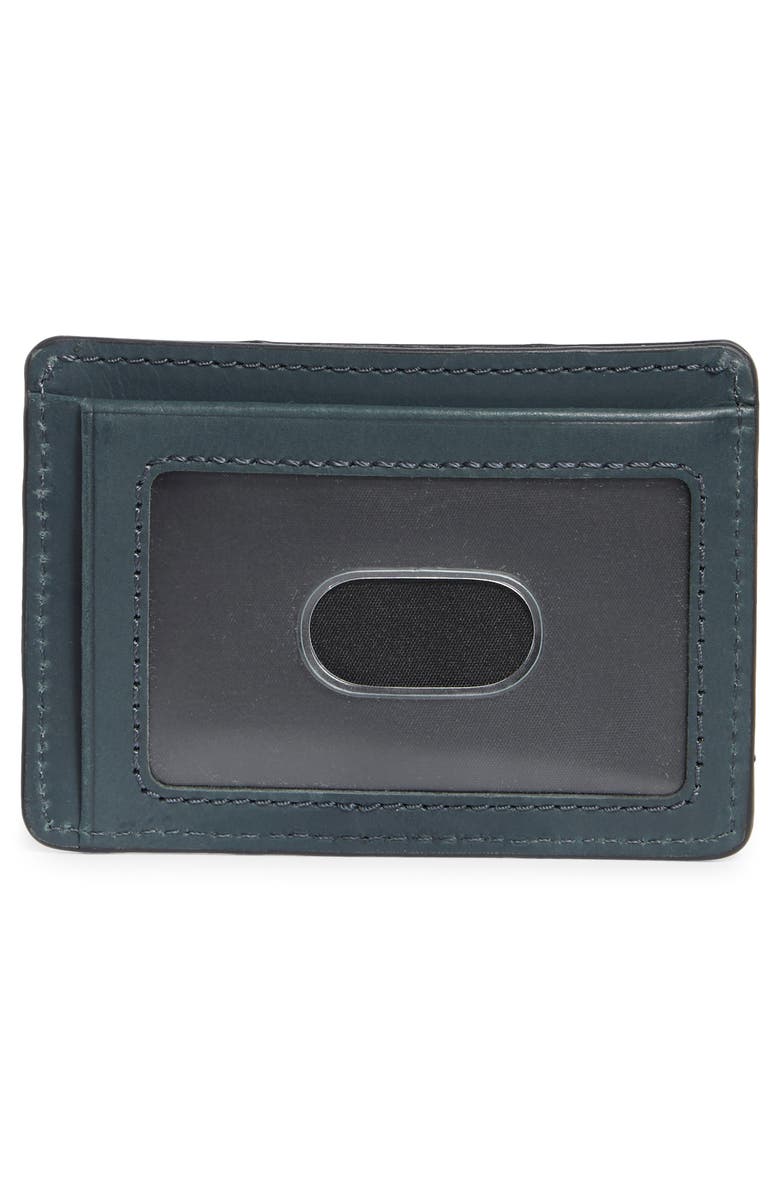 Fossil Everett Card Case, Alternate, color, Navy