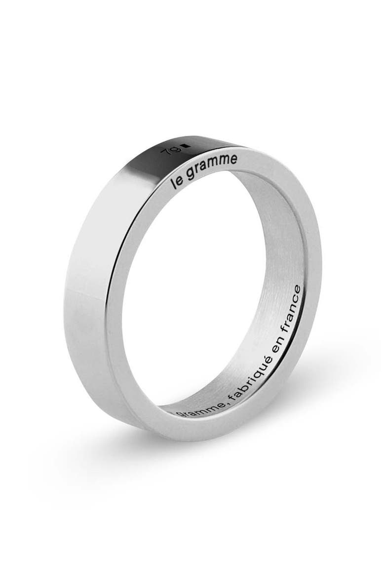 Men's 7G Sterling Silver Band Ring, Alternate, color, SILVER