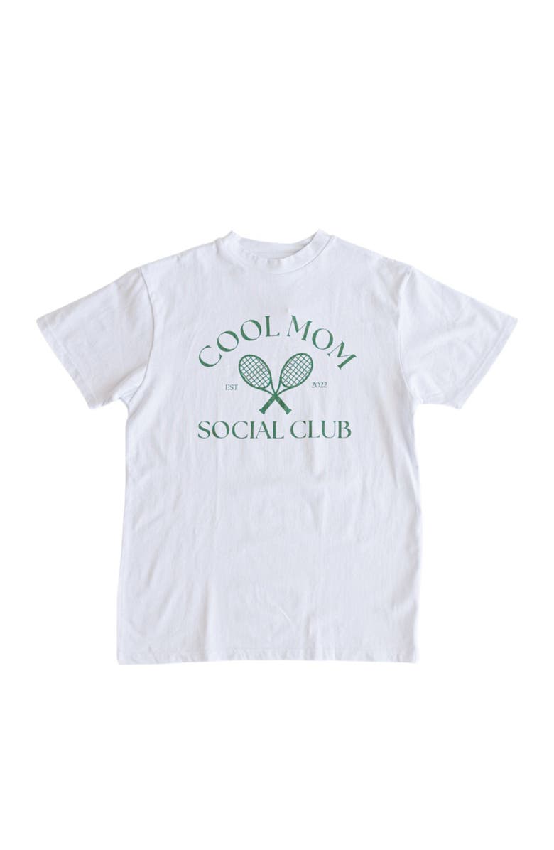 Charlie Lou Baby<sup>®</sup> Cool Mom Club Crew Neck T-Shirt, Main, color, 