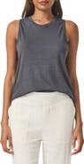 Splendid Cady Crewneck Linen Blend Tank