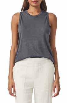 Splendid Cady Crewneck Linen Blend Tank